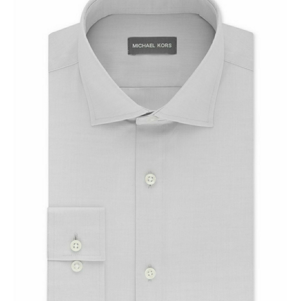 NWT XL Michael Kors Airsoft slim fit button up